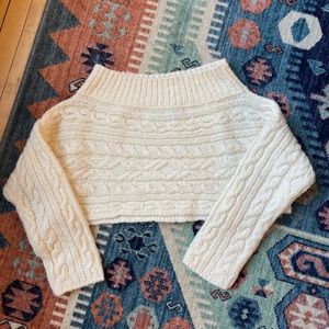 NWOT Off the shoulder Urban Outfitters sweater